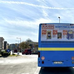 Pubblicità dinamica autobus Provincia di Alessandria