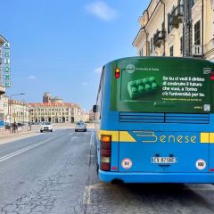 Pubblicità dinamica autobus Provincia di Cuneo