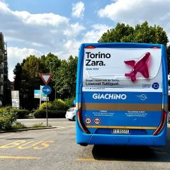 Pubblicità dinamica autobus Provincia di Asti