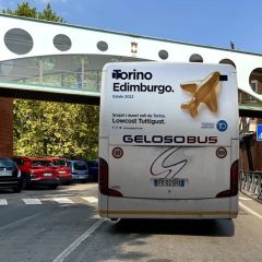 Pubblicità dinamica autobus Provincia di Asti