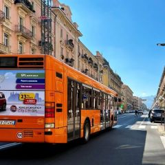 Pubblicità dinamica autobus Cuneo