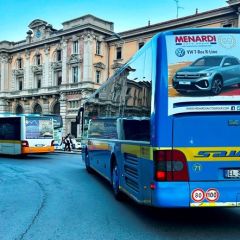 Pubblicità dinamica autobus Provincia di Cuneo