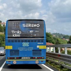 Pubblicità dinamica autobus Provincia di Cuneo