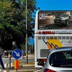 Pubblicità dinamica autobus Provincia di Cuneo