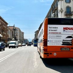 Pubblicità dinamica autobus Cuneo