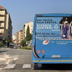 Pubblicità dinamica autobus Provincia di Asti