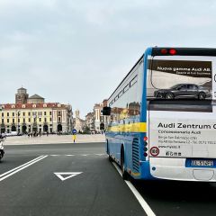 Pubblicità dinamica autobus Provincia di Cuneo